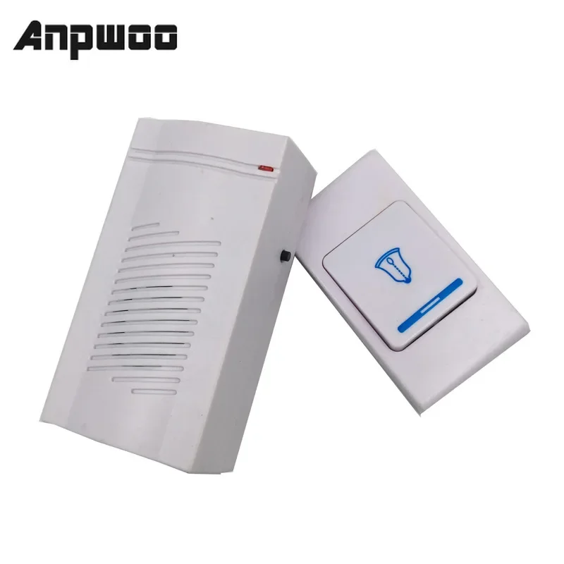 ANPWOO Wireless Doorbell Gate Alarm Doorbell Stable Sensitivity Smart Home Battery Chime Doorbell Intercom System 12 Tune Songs
ANPWOO Wireless Doorbell Gate Alarm Doorbell Stable Sensitivity Smart Home Battery Chime Doorbell Intercom System 12 Tune Songs