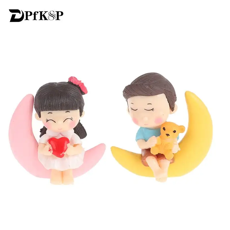 2pcs/Set New Arrival Moon Couple Figure Model Toy PVC Romantic Figurines Doll 2022 Lover Gifts Craft Home Ornaments Decoration
2pcs/Set New Arrival Moon Couple Figure Model Toy PVC Romantic Figurines Doll 2022 Lover Gifts Craft Home Ornaments Decoration