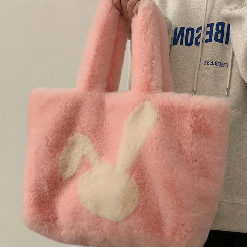 Large Faux Fur Tote for Women Plush Handbag Cute Cartoon Big Shoulder Bag Winter Underarm Bags Student Book Bags Handle Bags
Large Faux Fur Tote for Women Plush Handbag Cute Cartoon Big Shoulder Bag Winter Underarm Bags Student Book Bags Handle Bags
