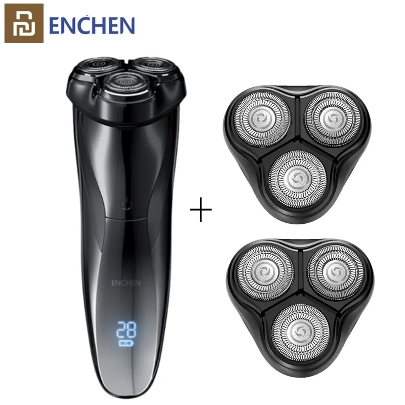 Новый Youpin Enchen BlackStone 3 Pro электробритва 3D IPX7 водонепроницаемый влажный сухой