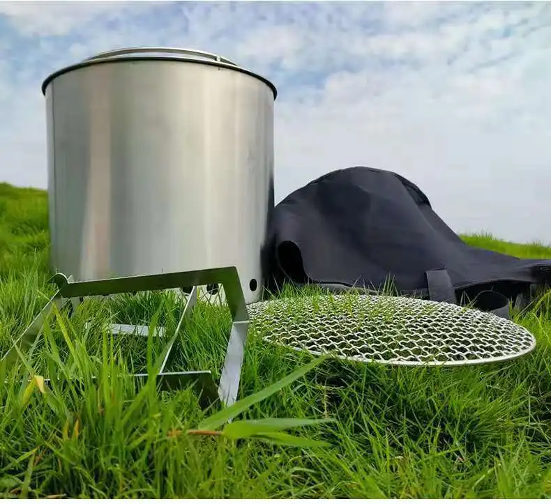 Camping Wood Stove Portable Burner Tourist Lightweight Folding Stainless Steel Fire Cooker Firewood Outdoor Survival Trekking
Camping Wood Stove Portable Burner Tourist Lightweight Folding Stainless Steel Fire Cooker Firewood Outdoor Survival Trekking