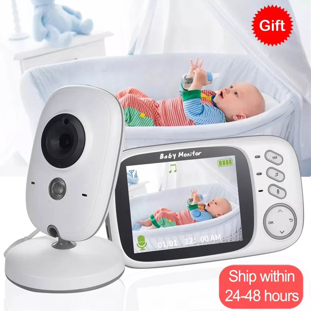 VB603 Baby Monitor With Camera 3.2 inch LCD Electronic Babysitter 2 Way Audio Talk Night Vision Video Nanny Radio Baby Camera
VB603 Baby Monitor With Camera 3.2 inch LCD Electronic Babysitter 2 Way Audio Talk Night Vision Video Nanny Radio Baby Camera