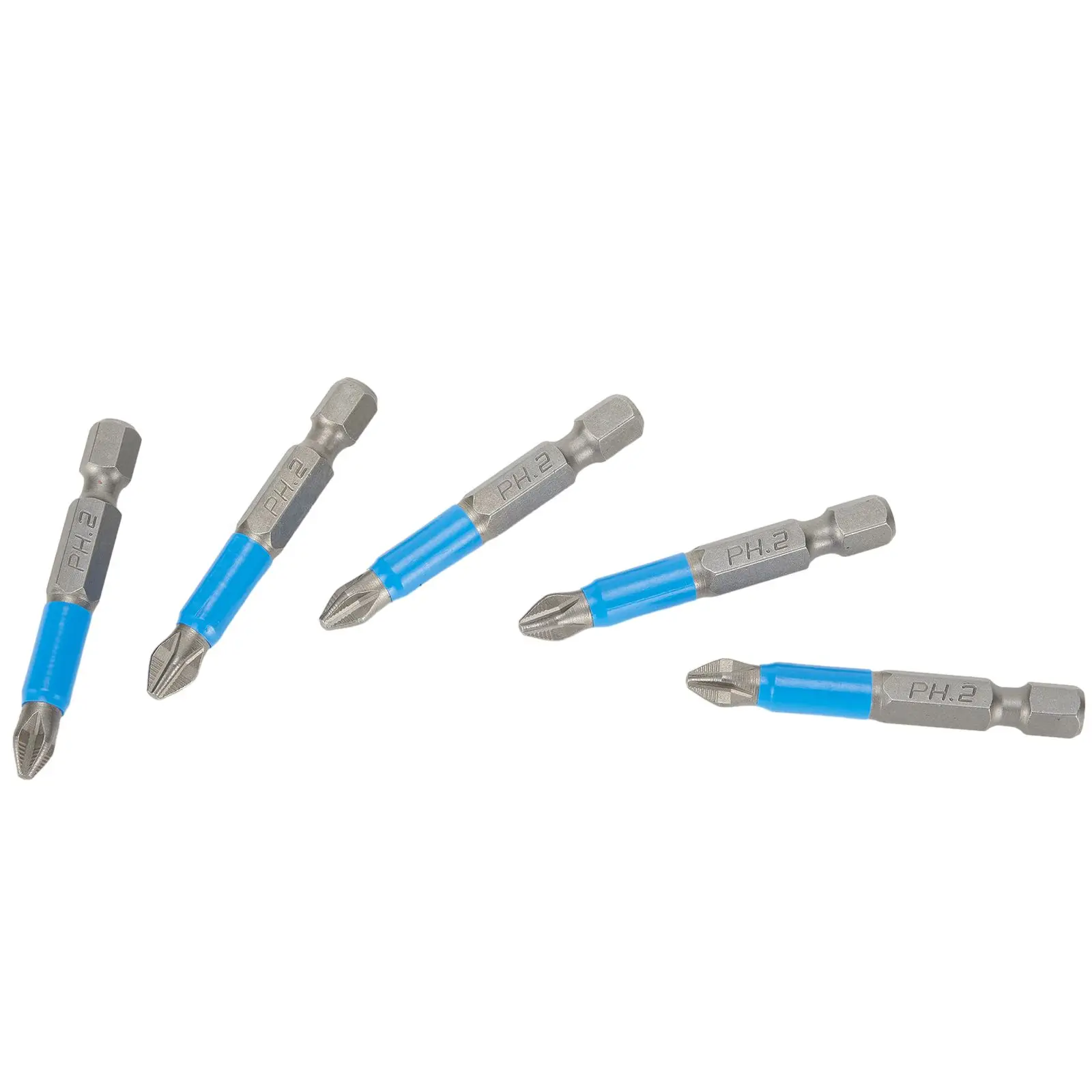 Hand Tools Screwdriver Bits 5pcs Antislip Blue+silver Cross Screwdriver Bits Electric Screwdriver High Hardness
Hand Tools Screwdriver Bits 5pcs Antislip Blue+silver Cross Screwdriver Bits Electric Screwdriver High Hardness