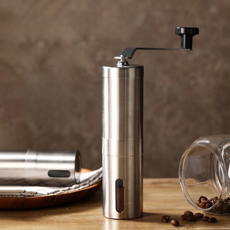 Coffee Grinder Household Portable 304 Stainless Steel Coffee Grinder Grinder Hand operated Coffee Machine Wholesale
Coffee Grinder Household Portable 304 Stainless Steel Coffee Grinder Grinder Hand operated Coffee Machine Wholesale