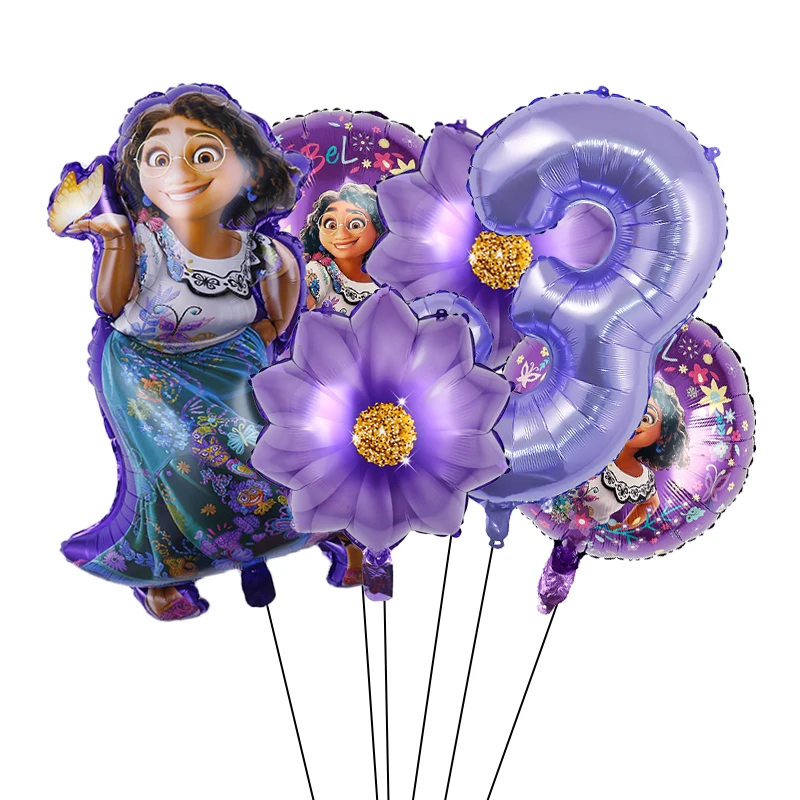 1set Birthday Party Decoration Baby Shower Disney Encanto Mirabel Foil Balloons Purple Sunflower 32inch Number Helium Globos
1set Birthday Party Decoration Baby Shower Disney Encanto Mirabel Foil Balloons Purple Sunflower 32inch Number Helium Globos