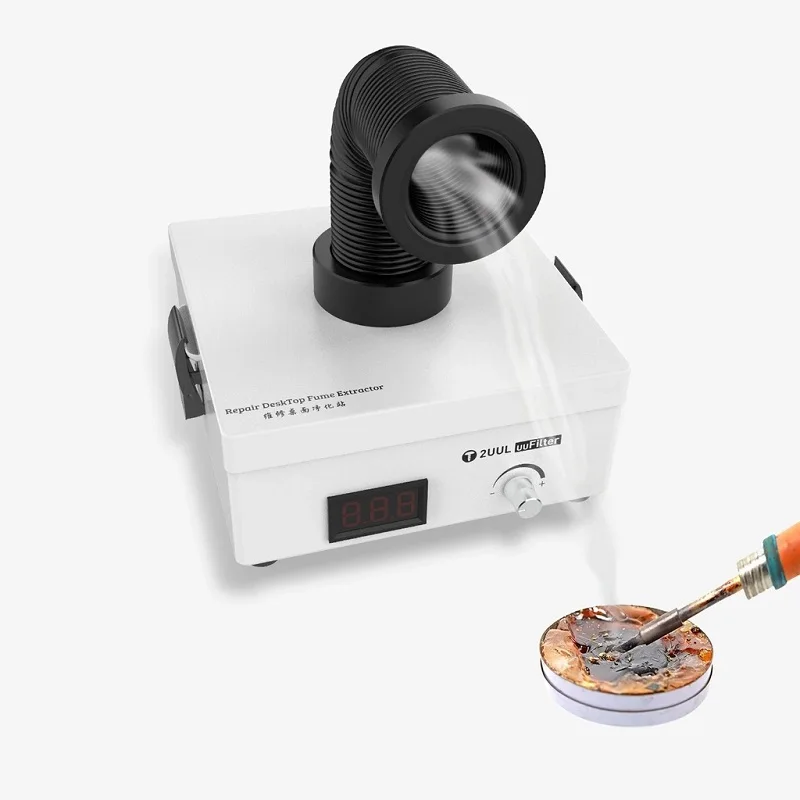 2UUL Desktop Soldering Smoke Absorbing Instrument 110v 220v Fume Extractor For Laser Marking Smoke Absorbing Purifier
2UUL Desktop Soldering Smoke Absorbing Instrument 110v 220v Fume Extractor For Laser Marking Smoke Absorbing Purifier