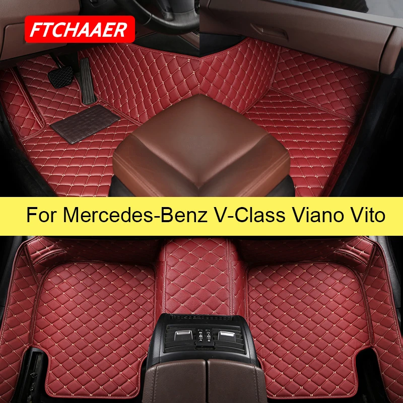 Автомобильные коврики FTCHAAER для Mercedes-Benz V-Class Vito Viano, автомобильные аксессуары для ног, коврики
Автомобильные коврики FTCHAAER для Mercedes-Benz V-Class Vito Viano, автомобильные аксессуары для ног, коврики