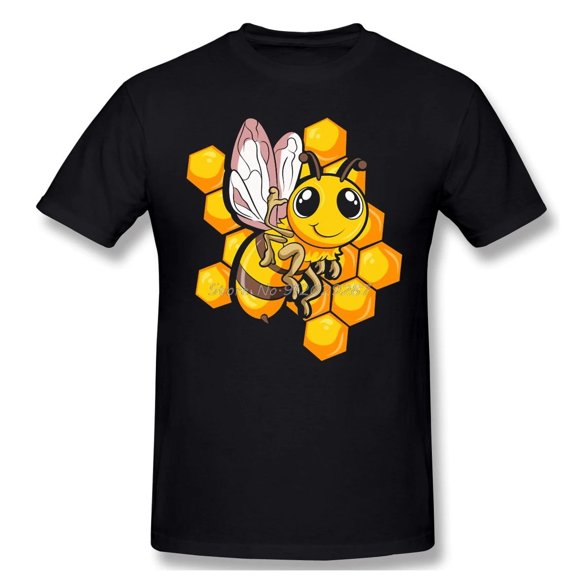 Cute Bee Design Shirt Men Cotton Short Summer Sleeve TShirt Cute Wholesome Bee Funny Humor Animal Casual Loose T-Shirt
Cute Bee Design Shirt Men Cotton Short Summer Sleeve TShirt Cute Wholesome Bee Funny Humor Animal Casual Loose T-Shirt