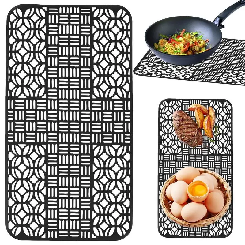 Silicone Kitchen Sink Mat Heat Resistant Non-slip Kitchen Sink Mats Grid Accessory Sink Protector Grid Accessory For Stainless
Silicone Kitchen Sink Mat Heat Resistant Non-slip Kitchen Sink Mats Grid Accessory Sink Protector Grid Accessory For Stainless