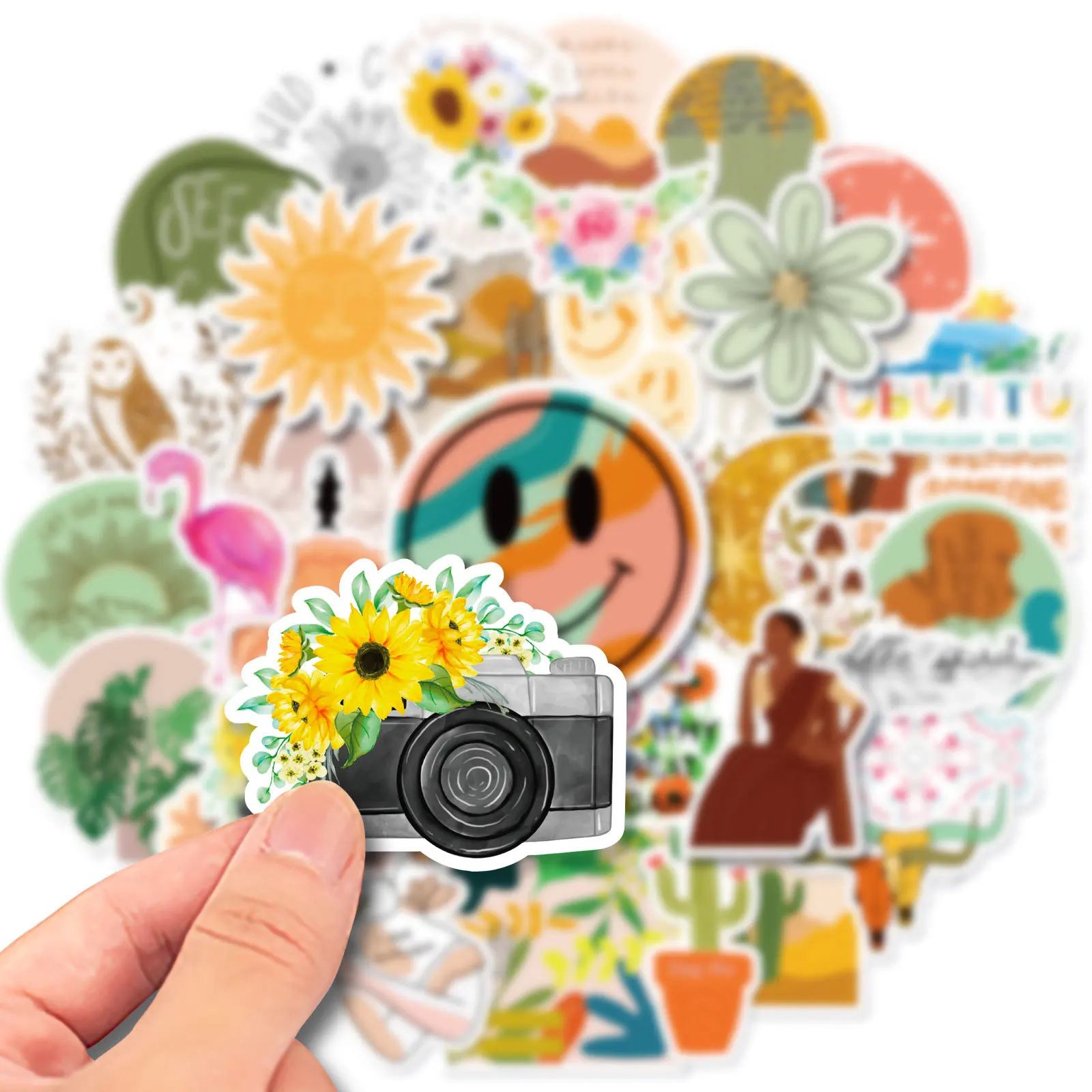 50pcs Graffiti Decals Retro Flower BOHO Style Cup Notebook Helmet Fridge Car Luggage Guitar Skateboard Phone Laptop Sticker
50pcs Graffiti Decals Retro Flower BOHO Style Cup Notebook Helmet Fridge Car Luggage Guitar Skateboard Phone Laptop Sticker