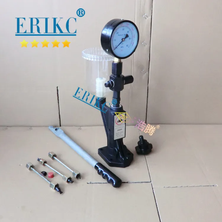 ERIKC Diesel Nozzle Tester Diagnostic Tools S60H for Common Rail Fuel Injector Tester Diesel Nozzle Test Machine 
ERIKC Diesel Nozzle Tester Diagnostic Tools S60H for Common Rail Fuel Injector Tester Diesel Nozzle Test Machine