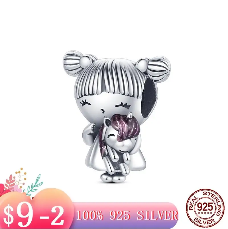 Independent Design New 925 Sterling Silver little girl Charm Fit Original Pandora Bracelet Making Fashion DIY Jewelry For Women
Independent Design New 925 Sterling Silver little girl Charm Fit Original Pandora Bracelet Making Fashion DIY Jewelry For Women