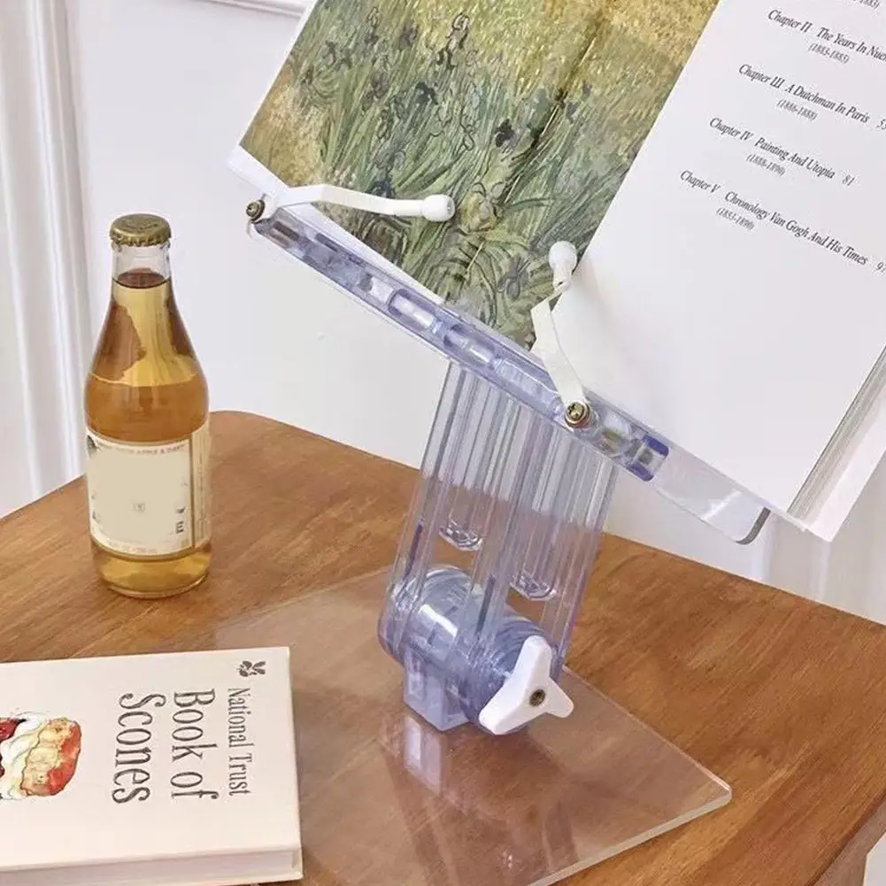 Multifunctional Transparent Adjustable Acrylic Holder For Reading Book Stand Holder School Stationery N9e2
Multifunctional Transparent Adjustable Acrylic Holder For Reading Book Stand Holder School Stationery N9e2