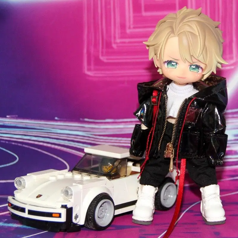 OB11 Doll Clothing Accessories Motorcycle Fox Laser Jacket Cool Jacket GSC Molly P9 1/12 Point Bjd Doll Clothing
OB11 Doll Clothing Accessories Motorcycle Fox Laser Jacket Cool Jacket GSC Molly P9 1/12 Point Bjd Doll Clothing
