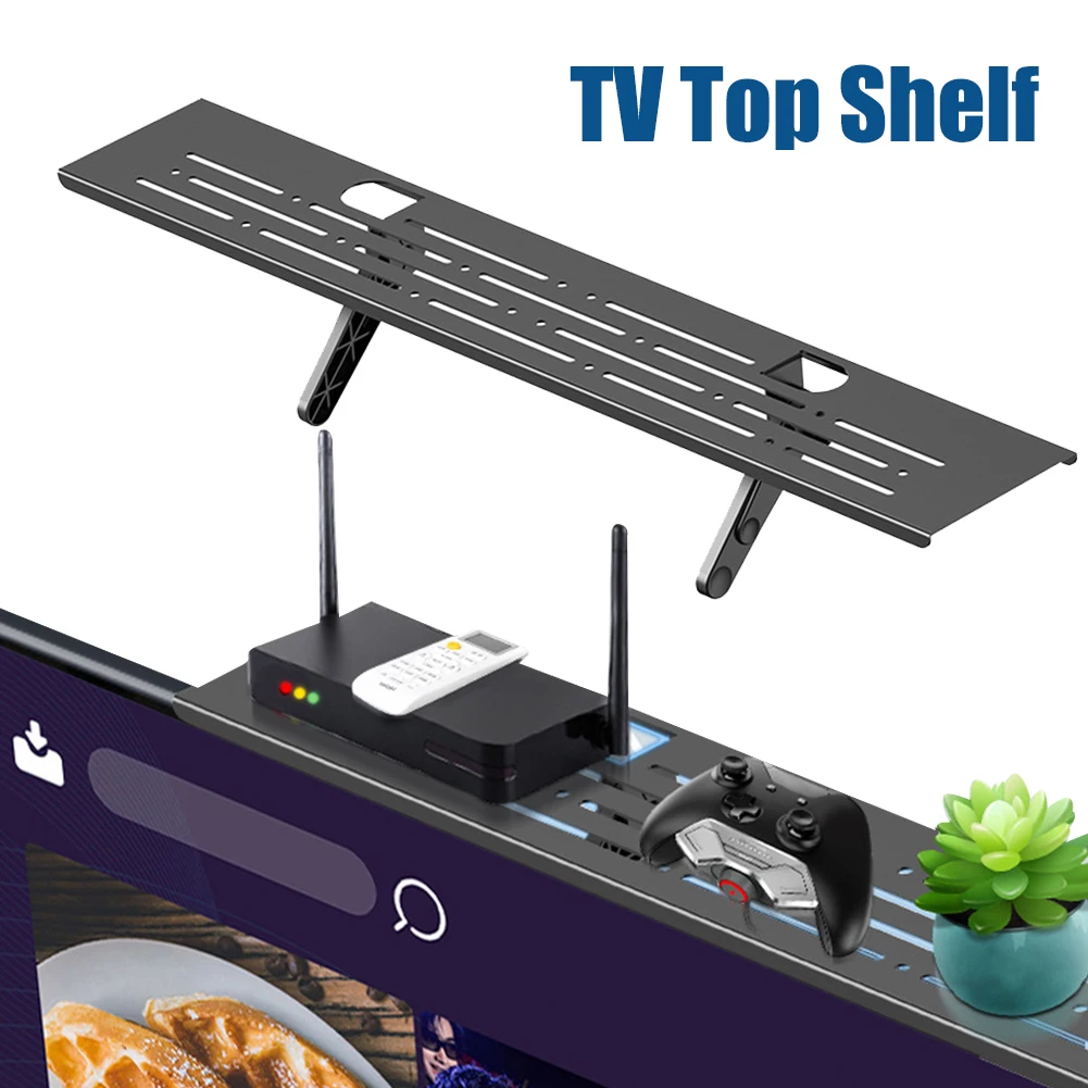 New 60x10cm Wide TV Top Shelf Adjustable Screen Top Shelf Steel Multifunctional TV Box Router Storage Rack Home Office Organizer
New 60x10cm Wide TV Top Shelf Adjustable Screen Top Shelf Steel Multifunctional TV Box Router Storage Rack Home Office Organizer