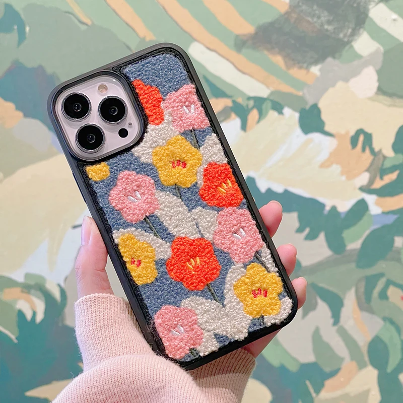 Роскошный художественный Ретро чехол с цветами в Корейском стиле для телефона iPhone 11 12 13 Pro XS Max X XR 7 8 Plus SE зимний пушистый мягкий противоударн...
Роскошный художественный Ретро чехол с цветами в Корейском стиле для телефона iPhone 11 12 13 Pro XS Max X XR 7 8 Plus SE зимний пушистый мягкий противоударн...