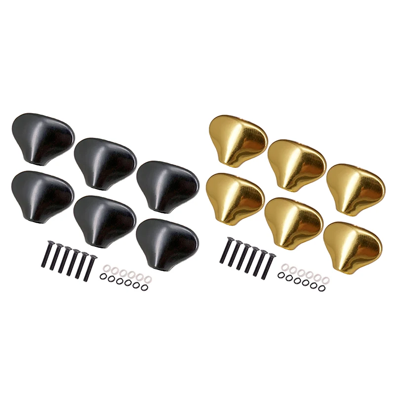 6Pcs Zinc Alloy Electric Guitar Tuning Pegs Cap Tuners Machine Head Replacement Buttons Knobs Guitar Accessories
6Pcs Zinc Alloy Electric Guitar Tuning Pegs Cap Tuners Machine Head Replacement Buttons Knobs Guitar Accessories