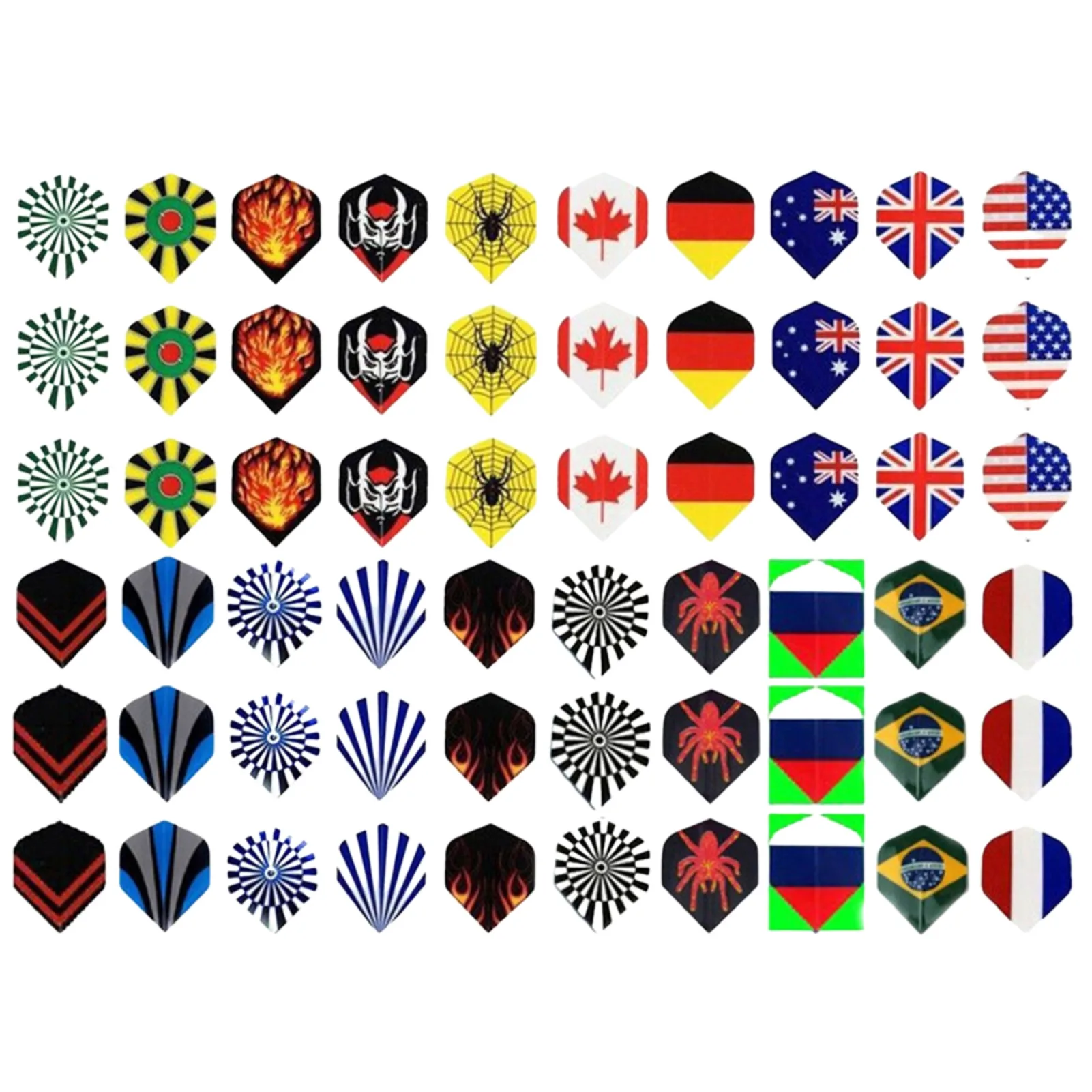 Standard Dart Flights Dart Flights Accessories Dart Flights For Steel Tip And Soft Tip 60pcs Reflective Dart Wing Set Darts
Standard Dart Flights Dart Flights Accessories Dart Flights For Steel Tip And Soft Tip 60pcs Reflective Dart Wing Set Darts
