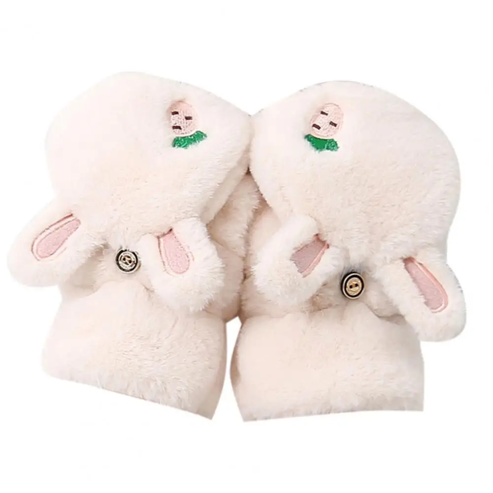 1 Pair Warm Mittens Popular Comfortable Thickened for Outdoor Plush Mittens Winter Gloves
1 Pair Warm Mittens Popular Comfortable Thickened for Outdoor Plush Mittens Winter Gloves