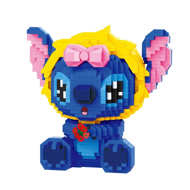 1284pcs+ Baby Stitch Micro Building Blocks DIY Disney Lilo and Stitch Mini Diamond Brick Figures Toy For Christmas Gift
1284pcs+ Baby Stitch Micro Building Blocks DIY Disney Lilo and Stitch Mini Diamond Brick Figures Toy For Christmas Gift