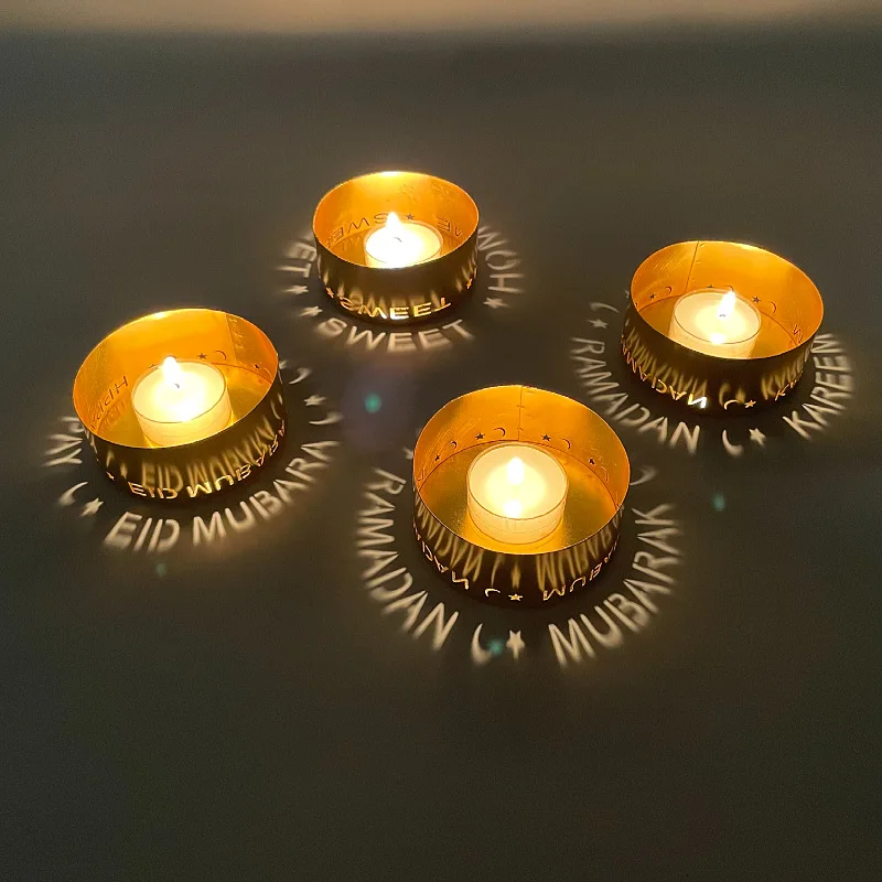 EID MUBARAK Tealight Candle Holder Clear Glass Tea Light Holders for Tealight Candlestick Home Decoration
EID MUBARAK Tealight Candle Holder Clear Glass Tea Light Holders for Tealight Candlestick Home Decoration