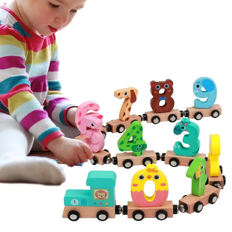 Wooden Number Train Set Trackless Magnetic Building Block Number Train Toy STEM Early Education Puzzle Creative Childhood
Wooden Number Train Set Trackless Magnetic Building Block Number Train Toy STEM Early Education Puzzle Creative Childhood