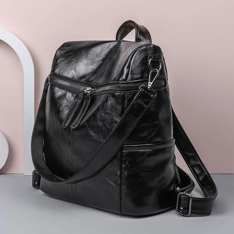 Модный трендовый дизайнерский рюкзак для женщин, большая Повседневная винтажная дамская сумочка-тоут на плечо из мягкой кожи для девушек и ...
Модный трендовый дизайнерский рюкзак для женщин, большая Повседневная винтажная дамская сумочка-тоут на плечо из мягкой кожи для девушек и ...