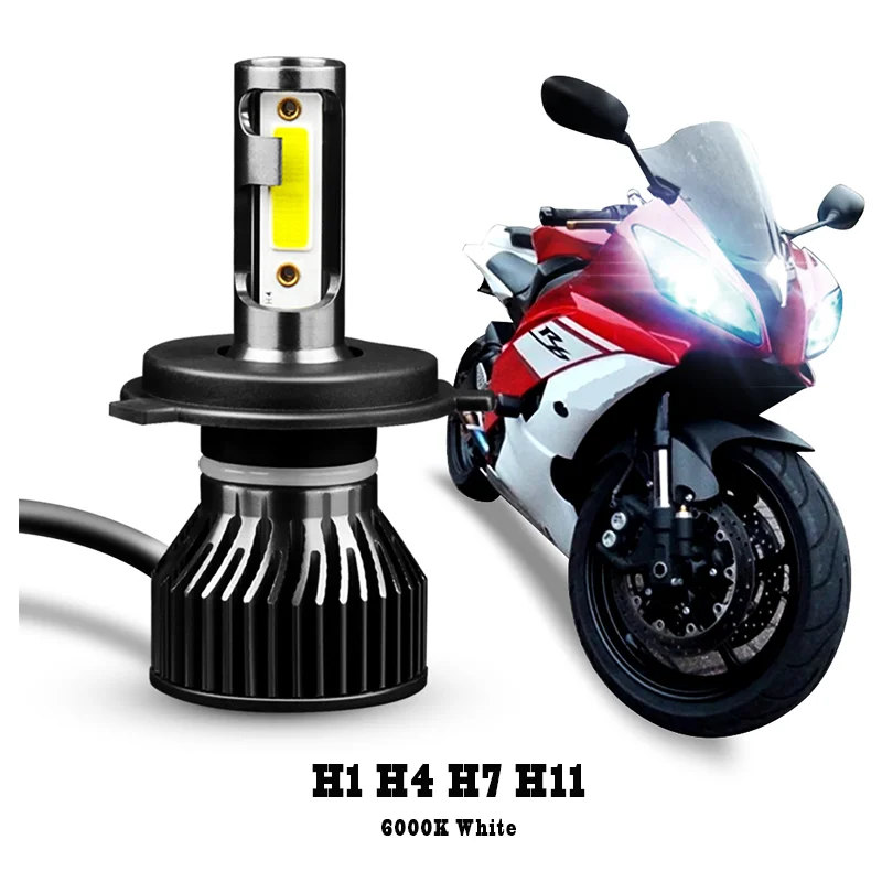 1PC 35W Motorcycle LED Headlight car H1 H4 H7 H11 Lamp Fog Lights COB Led Bulbs Front Headlamp for Moto Spotlights 6000K White
1PC 35W Motorcycle LED Headlight car H1 H4 H7 H11 Lamp Fog Lights COB Led Bulbs Front Headlamp for Moto Spotlights 6000K White