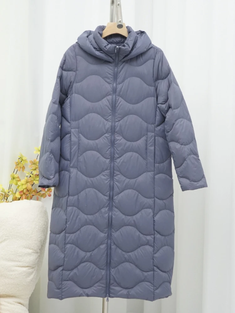 Женское длинное пальто на молнии с капюшоном, на осень/зиму
Женское длинное пальто на молнии с капюшоном, на осень/зиму