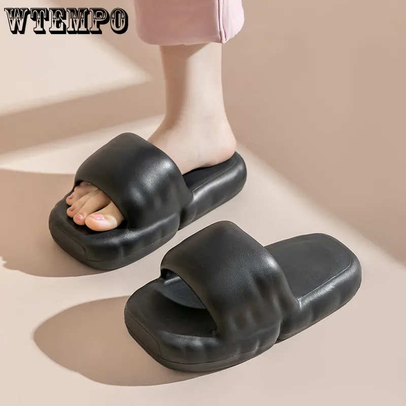 WTEMPO Summer Slippers Women's Soft-soled Non-slip Bathroom Couples Soft-soled Home Sandals for Men Wholesale Dropshipping
WTEMPO Summer Slippers Women's Soft-soled Non-slip Bathroom Couples Soft-soled Home Sandals for Men Wholesale Dropshipping