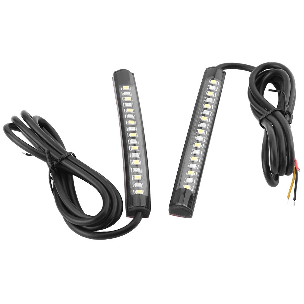 1 Pair Motorcycle Car Flexible 17 SMD LED Tail Light Strip Brake Stop Turn Signal Indicator motorcycle
1 Pair Motorcycle Car Flexible 17 SMD LED Tail Light Strip Brake Stop Turn Signal Indicator motorcycle