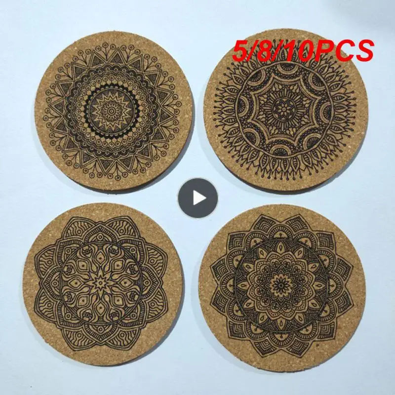 5/8/10PCS Wooden Coasters Table Mat Nordic Mandala Design 1 Set Round Shape Wooden Coasters Creative Coffee Cup Pad Non-slip
5/8/10PCS Wooden Coasters Table Mat Nordic Mandala Design 1 Set Round Shape Wooden Coasters Creative Coffee Cup Pad Non-slip