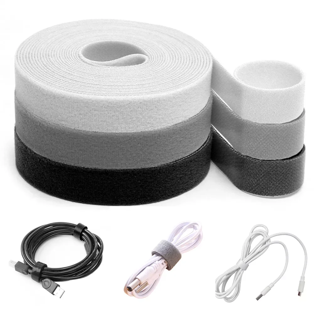 NEW2023 1m/5m Nylon Organizer White for Earphone Mouse Keyboard Computer USB Wire Winder Protector Cord Management 
NEW2023 1m/5m Nylon Organizer White for Earphone Mouse Keyboard Computer USB Wire Winder Protector Cord Management