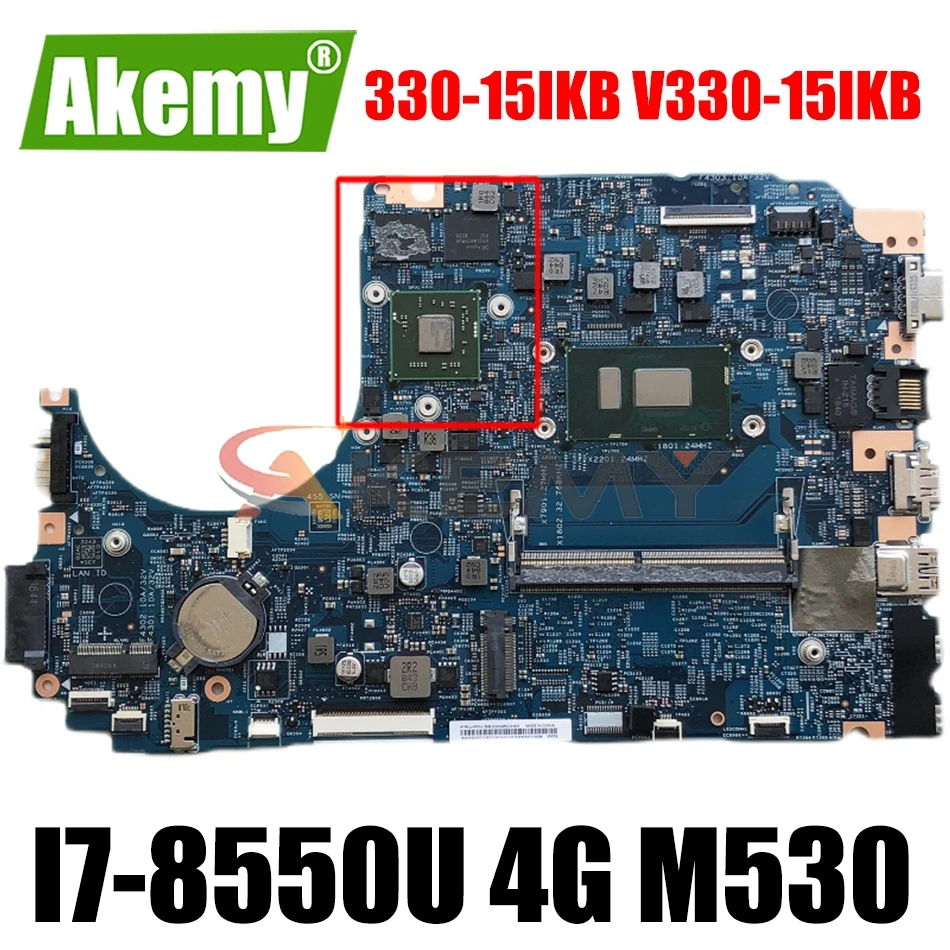 Материнская плата для ноутбука Lenovo V330-15IKB 330-15IKB LV315KB MB 17807-3 I7-8550U 4G RAM M530 GPU 100% полностью протестирована и работает
Материнская плата для ноутбука Lenovo V330-15IKB 330-15IKB LV315KB MB 17807-3 I7-8550U 4G RAM M530 GPU 100% полностью протестирована и работает
