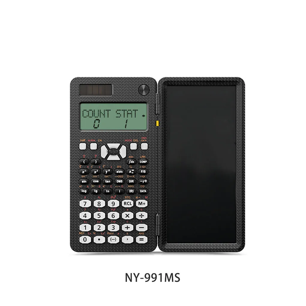Scientific Calculator Notepad Beginner Student Adults Portable Square Arithmetic Digital Display Calculating Device
Scientific Calculator Notepad Beginner Student Adults Portable Square Arithmetic Digital Display Calculating Device