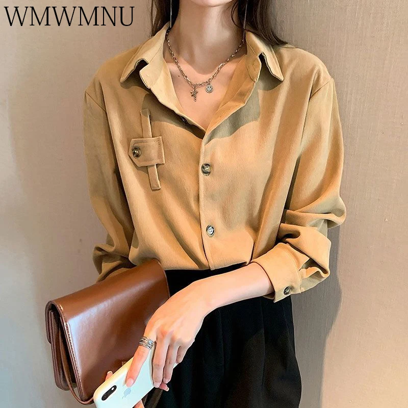 Korean Corduroy Shirts Loose Fashion Casual Coats Single Breasted Long Sleeve Turn Down Collar Tops Winter Thicken Warm Outwears
Korean Corduroy Shirts Loose Fashion Casual Coats Single Breasted Long Sleeve Turn Down Collar Tops Winter Thicken Warm Outwears