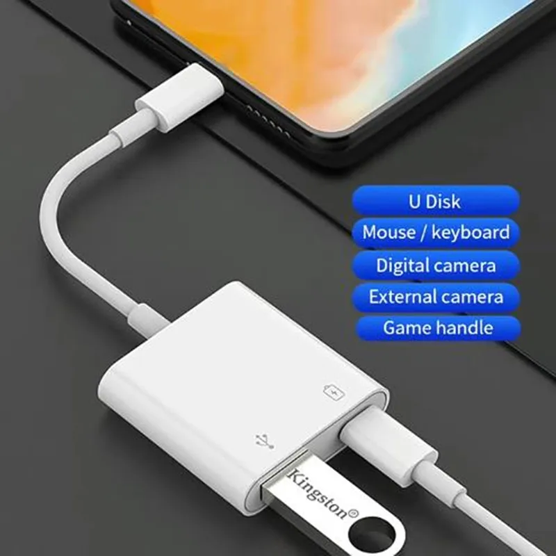Otg Adapter Otg Cable Suitable for Mobile Phone Read U Disk Change-over Keyboard Mouse Game Handle Camera
Otg Adapter Otg Cable Suitable for Mobile Phone Read U Disk Change-over Keyboard Mouse Game Handle Camera