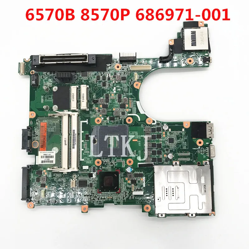 

Mainboard 686971-001 686971-501 686971-601 For HP Probook 6570B 8570P Laptop Motherboard DDR3 100% Full Tested Working Well