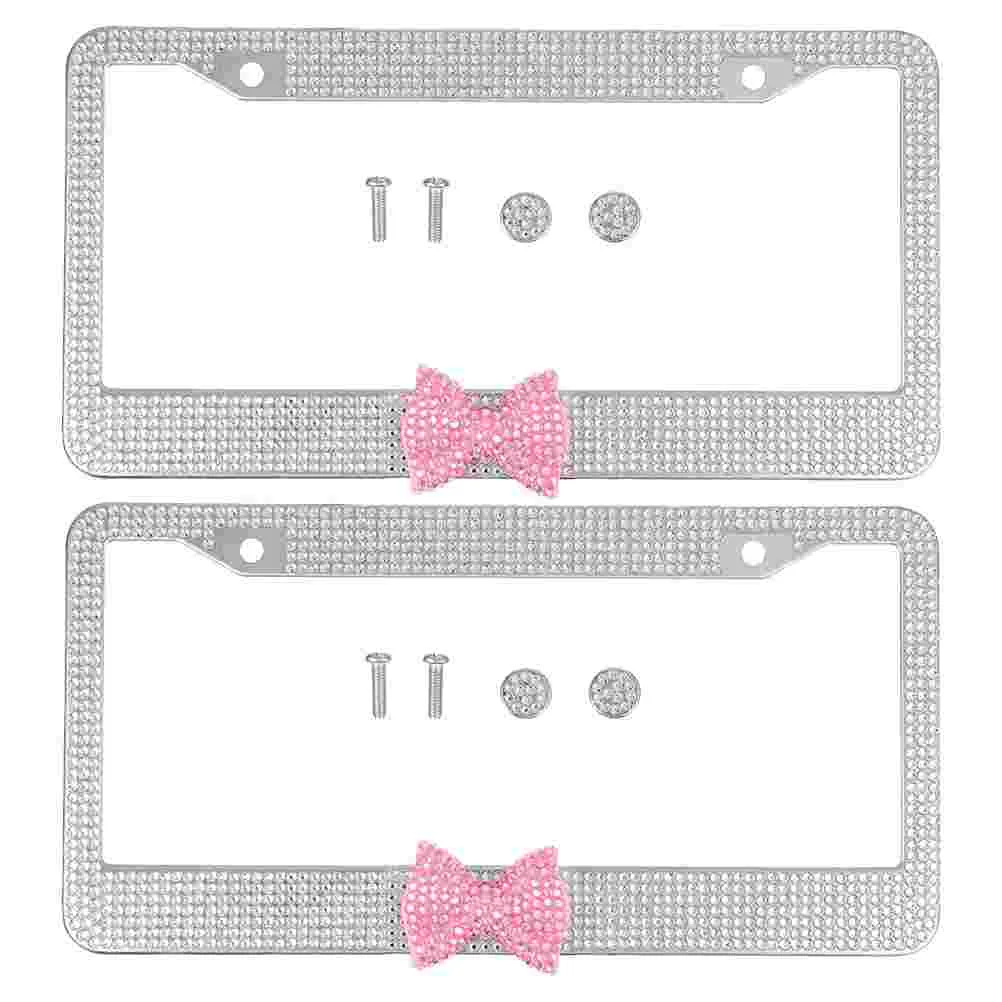 2 Pcs Adorable Car License Plate Frames Useful Car License Shield Frames (Assorted Color)
2 Pcs Adorable Car License Plate Frames Useful Car License Shield Frames (Assorted Color)