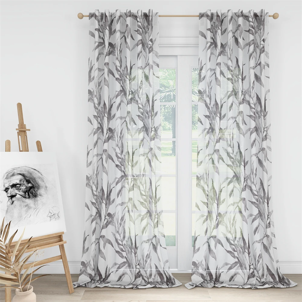 NICETOWN 1pc Sheer Curtain Colorful Window Curtains for Living Room Bedroom Curtains Faux Linen for Living Room
NICETOWN 1pc Sheer Curtain Colorful Window Curtains for Living Room Bedroom Curtains Faux Linen for Living Room