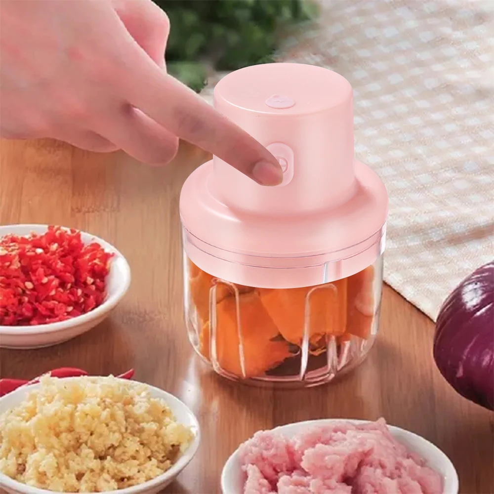 Electric Kitchen Food Chopper Mini Garlic Masher crusher USB Portable Meat Grinder Vegetable Chopper for Kitchen Gadgets
Electric Kitchen Food Chopper Mini Garlic Masher crusher USB Portable Meat Grinder Vegetable Chopper for Kitchen Gadgets