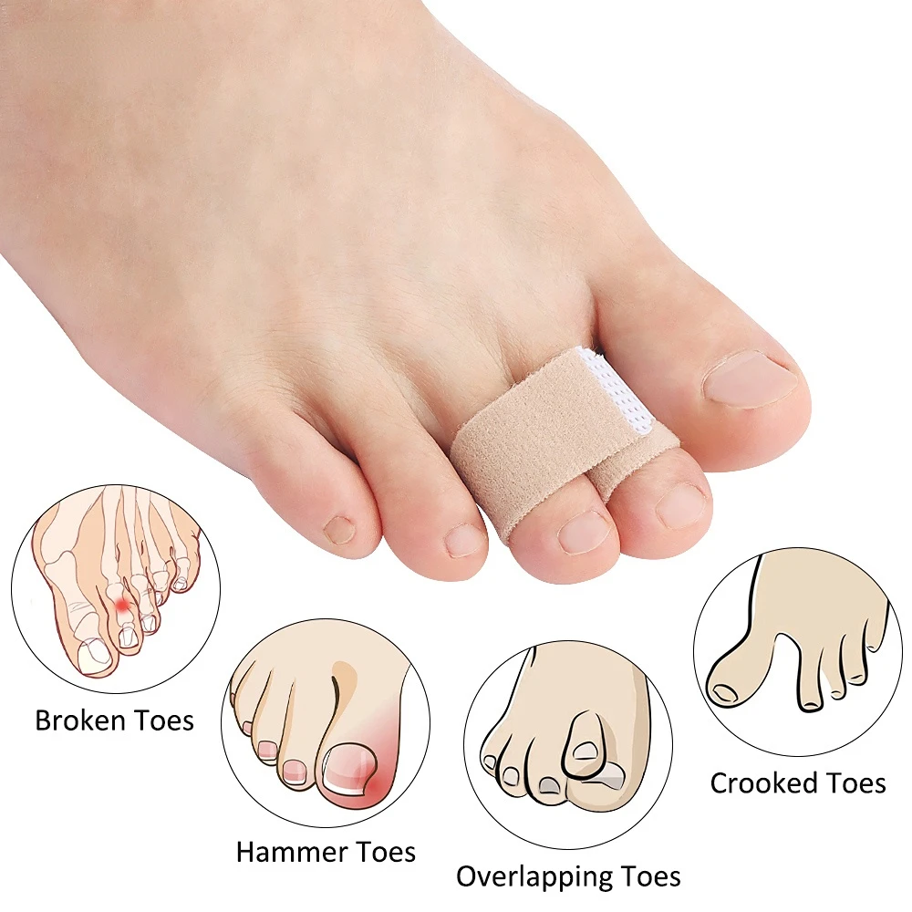 Hammer Toe Straightener Splints Bandages for Correcting Crooked Toes Overlapping Toes Protector Foot Care Tool
Hammer Toe Straightener Splints Bandages for Correcting Crooked Toes Overlapping Toes Protector Foot Care Tool