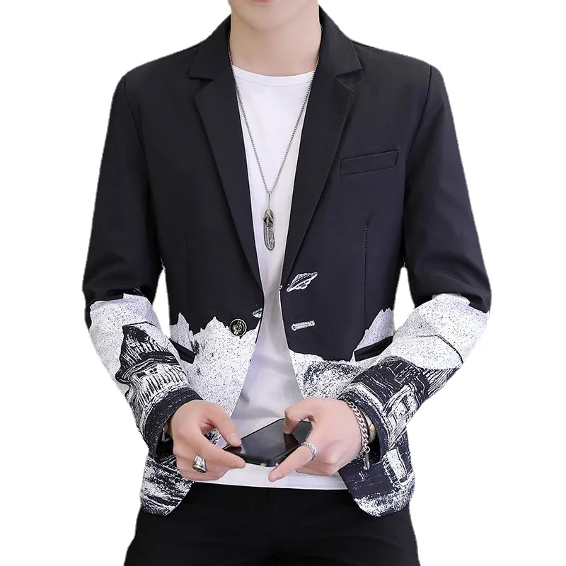 2022 Boutique Men's Fashion Business Gentleman Comfortable and Handsome Suit Jacket Trendy Teenagers Slim Fit and Thin Suit Men
2022 Boutique Men's Fashion Business Gentleman Comfortable and Handsome Suit Jacket Trendy Teenagers Slim Fit and Thin Suit Men