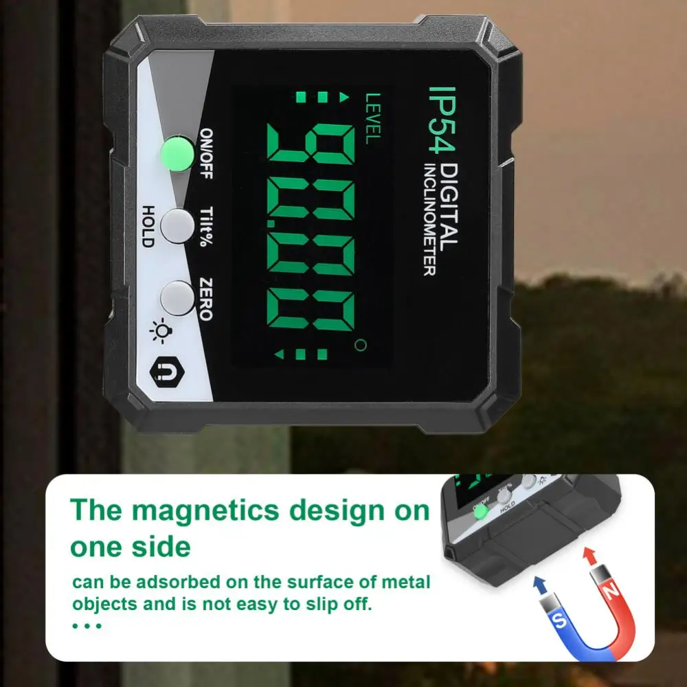 Digital Level Angle Gauge 360° Mini Measuring Digital Inclinometer With Magnetic Base Electronic Universal Bevel Protractor
Digital Level Angle Gauge 360° Mini Measuring Digital Inclinometer With Magnetic Base Electronic Universal Bevel Protractor
