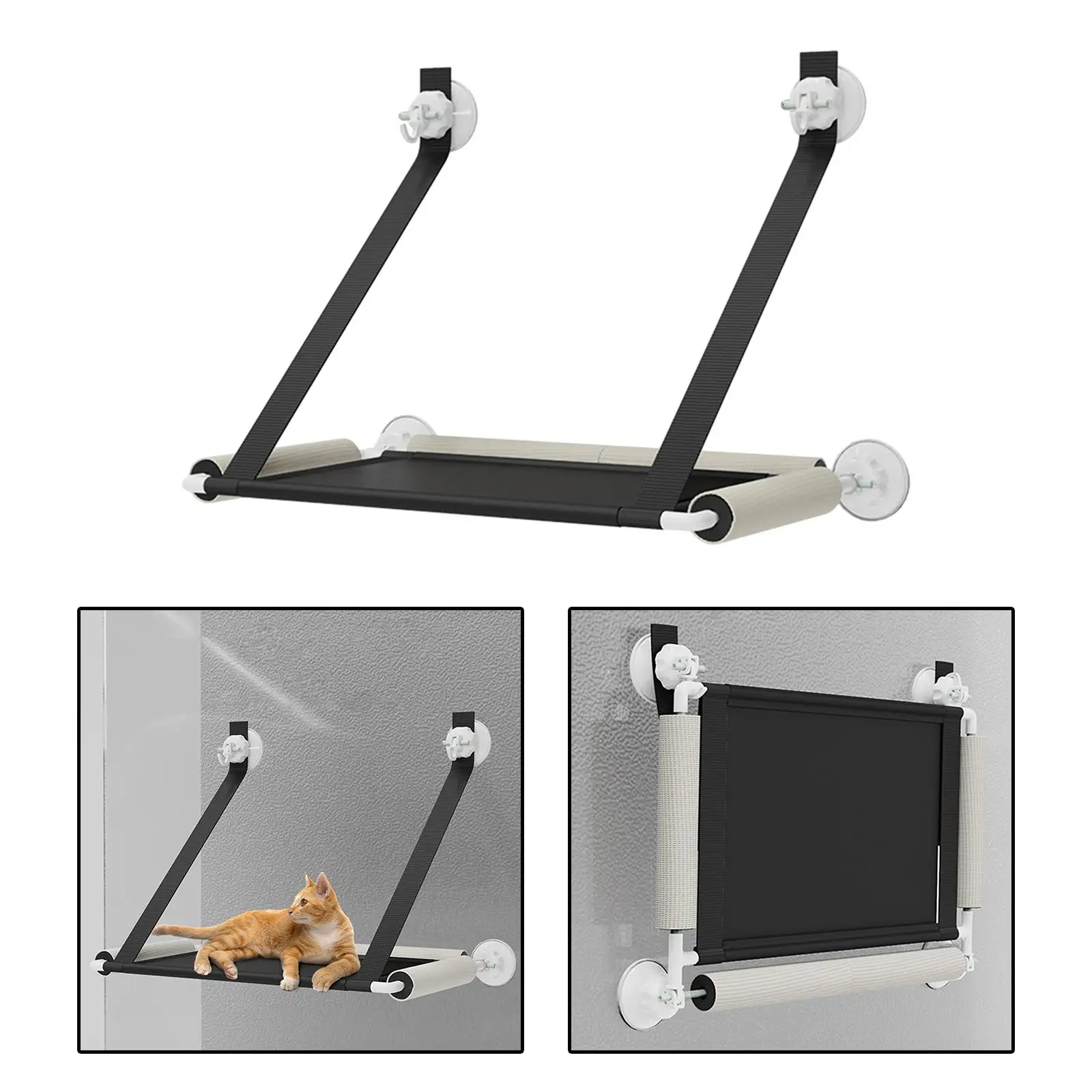 Cat Bed Window Mounted Shelves Beds Cat Scratching Post for Indoor Sill Window Perch 
Cat Bed Window Mounted Shelves Beds Cat Scratching Post for Indoor Sill Window Perch