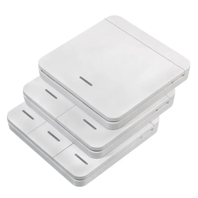 433 Mhz Smart Home Remote Control Wall Switch Remote Intelligent Switch Random Paste Wireless Remote Control Wiring Free
433 Mhz Smart Home Remote Control Wall Switch Remote Intelligent Switch Random Paste Wireless Remote Control Wiring Free