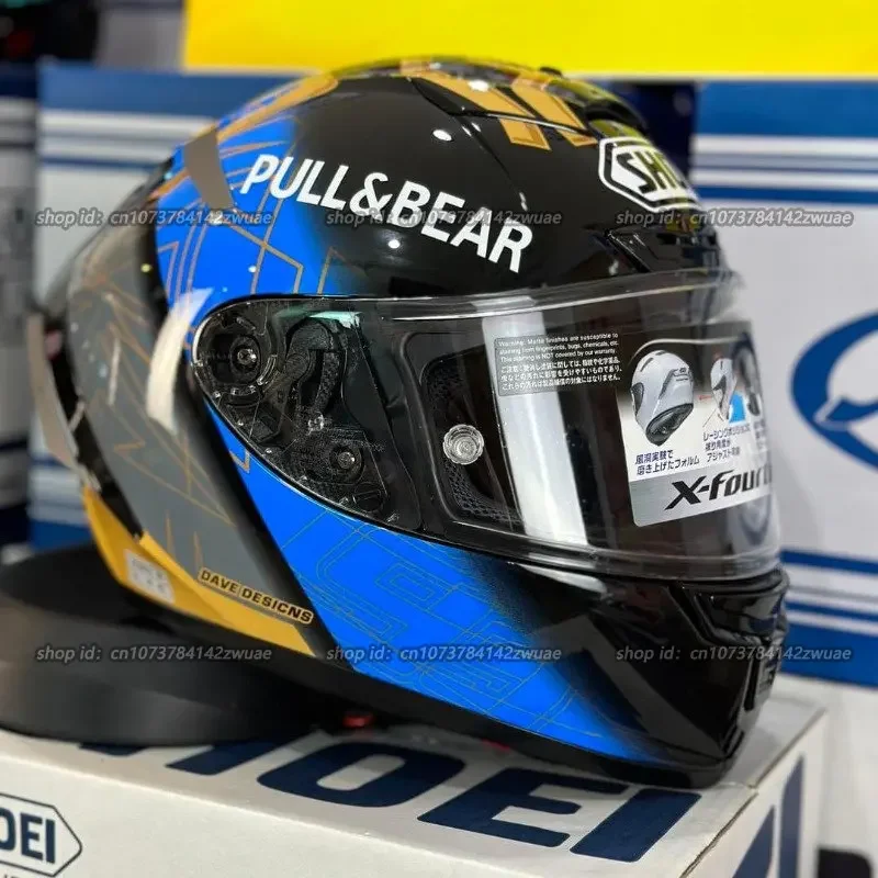 X-Fourteen Full Face Helmet X-Spirit III Marquez Helmet Solid X-14 Black Blue Ant Sports Bike Racing Motorcycle Helmet
X-Fourteen Full Face Helmet X-Spirit III Marquez Helmet Solid X-14 Black Blue Ant Sports Bike Racing Motorcycle Helmet
