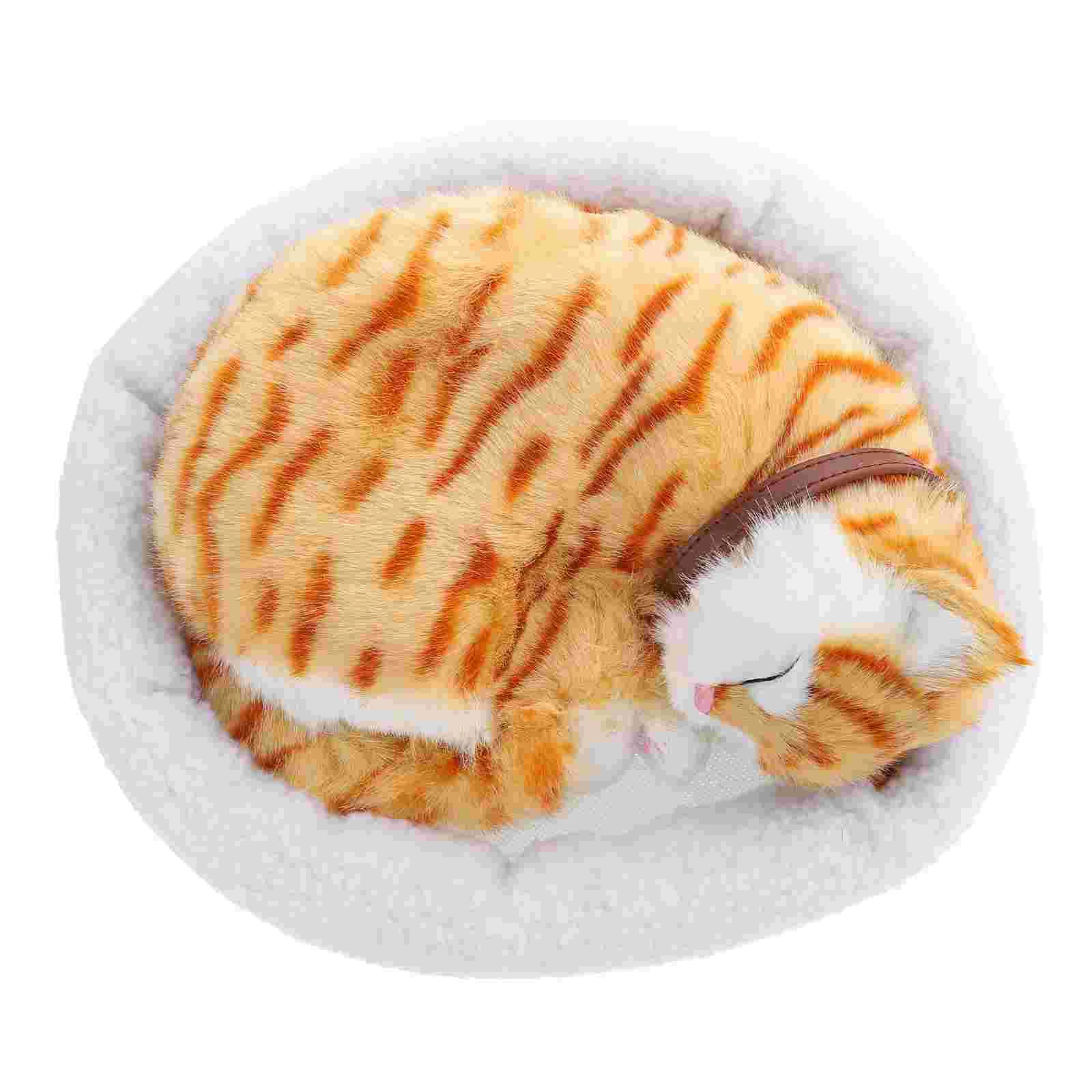 Decor Home Artificial Plush Cat Simulation Toy Plush Breathing Cat Cat Tabletop Ornament Stuffed Plush Kitten Toys
Decor Home Artificial Plush Cat Simulation Toy Plush Breathing Cat Cat Tabletop Ornament Stuffed Plush Kitten Toys