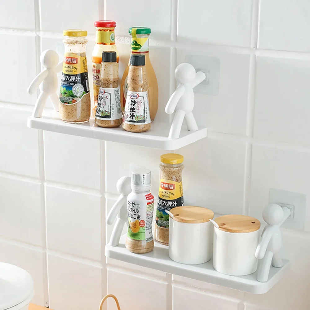 1Pcs Punch-free Bathroom Rack Wall-mounted Cosmetic Holder Kitchen Seasoning Organizer Accessories
1Pcs Punch-free Bathroom Rack Wall-mounted Cosmetic Holder Kitchen Seasoning Organizer Accessories