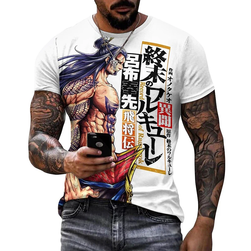Record of Ragnarok Cartoon Anime 3D Printed Short Sleeve Men's T-shirt Harajuku Fashion Tees Summer Casual Tops Boys Clothes
Record of Ragnarok Cartoon Anime 3D Printed Short Sleeve Men's T-shirt Harajuku Fashion Tees Summer Casual Tops Boys Clothes